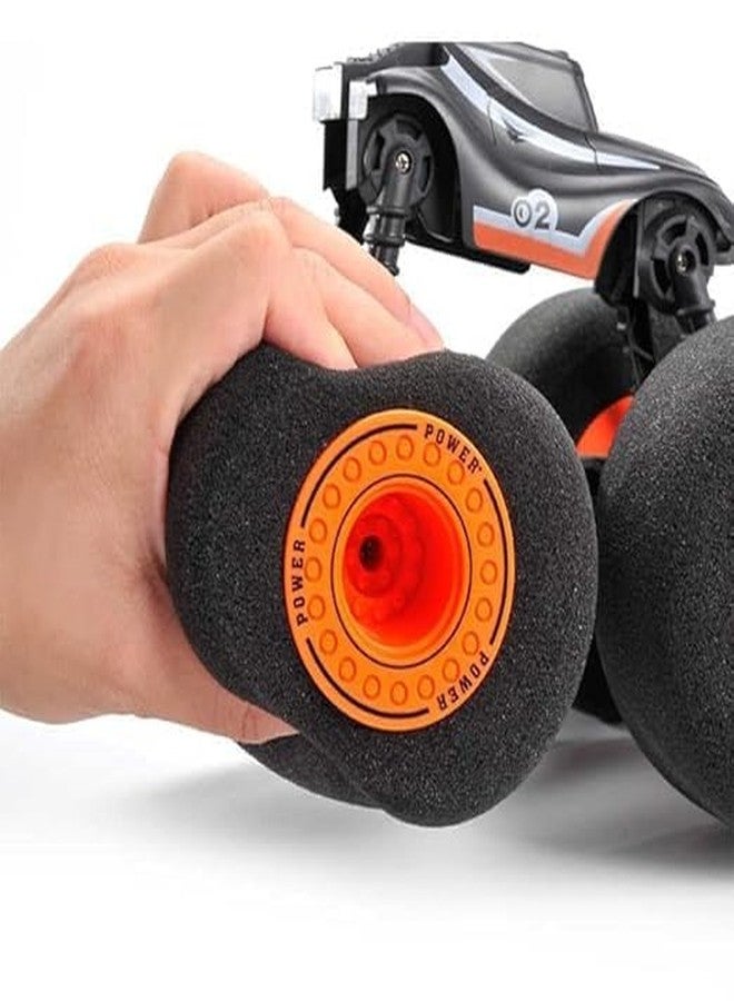VIKINGS 360 RC Stunt Car Toys 2.4G Sponge Wheel Bounce Radio Control Stunt Programming Toys Foam Wheel Remote Control Car for Kids Multicolor - Image 4